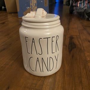 Rae dunn Easter Candy canister
